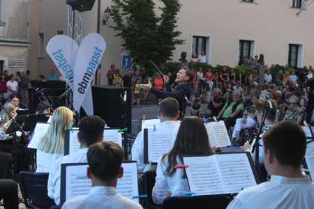 27. poletni večer ob Dnevu državnosti koncert Godbe Cerknica 21 Foto Ljubo Vukelič